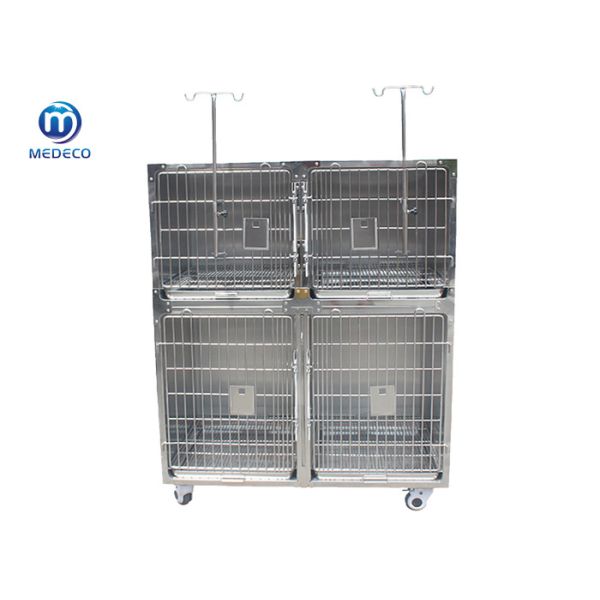 Buy Combined Stainless Steel Foster Care Hospital Cage With The Door Unique Sliding Designed at wholesale prices