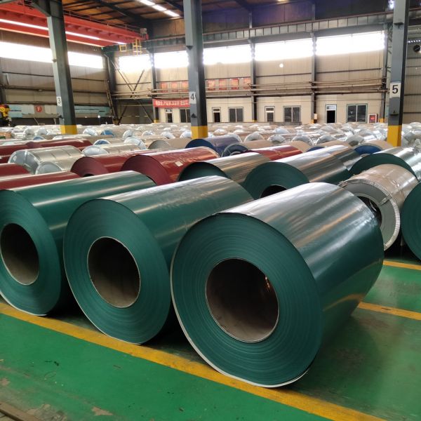 Buy Zin Coated Prepainted Galvanized Steel Coils PPGI PPGL DX51D 1500mm at wholesale prices