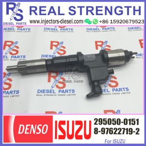 High Quality Common rail Diesel Fuel Injector 295050-0152 295050-0151 For IS-UZU