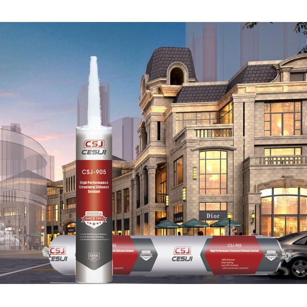 Vertical / Horizontal Structural Silicone Adhesive 250ml/Min Extrusion Zero