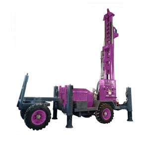 Hydraulic Water Well Drilling Equipment for Trailer Mounted 3m Drill Pipe Length