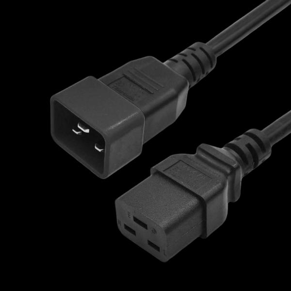 Buy IEC C19 to C20 Extension Electrical 220V 16A 3.0m Extension Power Cord at wholesale prices