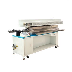 High Accurate Automatic Multiple Cable Cutting Stripping Machine With Servo
