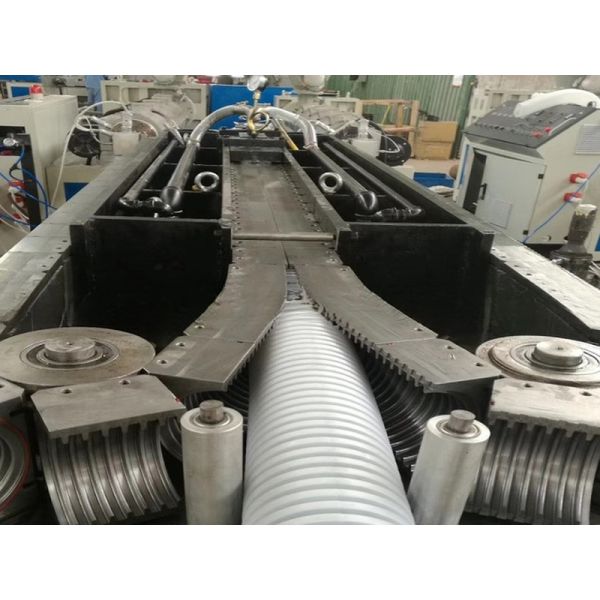 Latest Promotion Price PE PP PVC Single Wall Corrugated Pipe Line