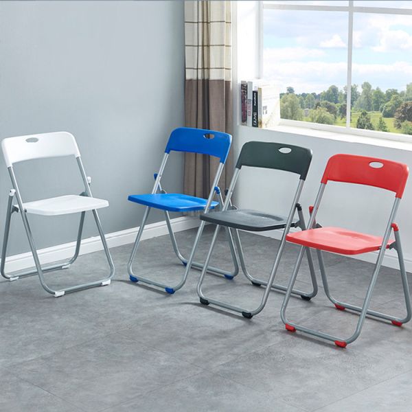 Office Building Stackable Folding Plastic Dining Chair 40*40*78cm for Banquet Events