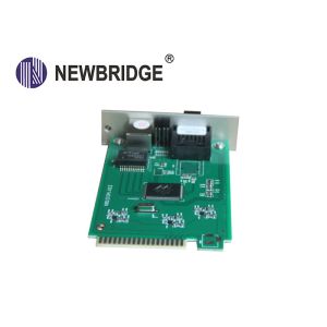 10 100 1000M Media Converter single mode card type fiber converter 20km