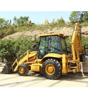 Stable 388 Backhoe Excavator Loader For Construction Projects