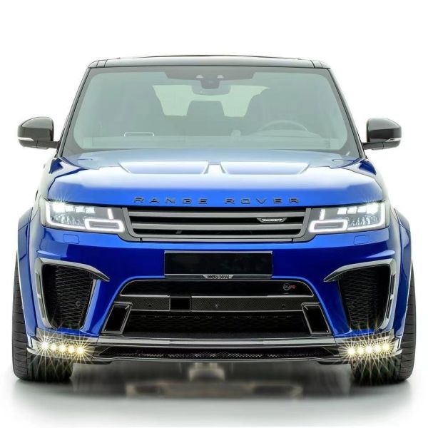 Replacement Repair Land Rover Body Kit 2017 - 2019 Spoiler Hood Resin Fiber Front Lip