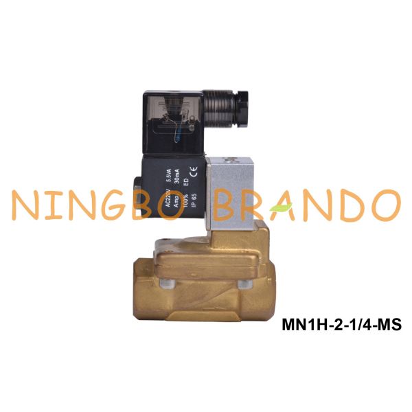Buy MN1H-2-1/4-MS 161725 Festo Type Brass Solenoid Valve 1/4'' 24VDC at wholesale prices