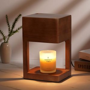 Customized Wood Household Items Polished Essential Oil Burner Diffuser