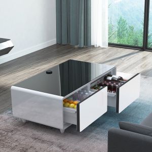 2024 Popular Home Appliances Daily Smart Coffee Table with Silk Screen Printing