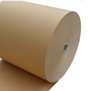 500gsm Kraft Wrapping Paper Solid Design Brown Yellow White Blue Smooth Surface