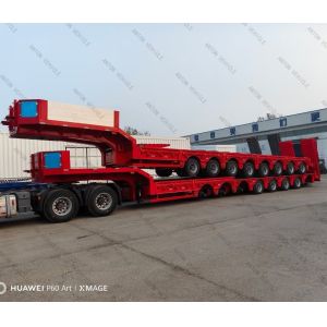 Highly Effective Hydraulic Modular Trailer With Customized Axle Number