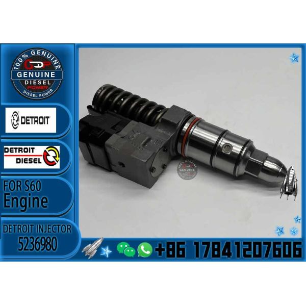 Diesel Engine S60 Fuel Injector 5235600 5235695 5236980 5236978 5235605 5236347 5235915 5237320 5235550 5237650
