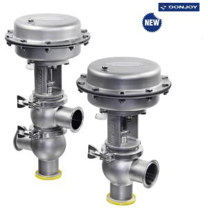 Sanitary Mainifold Mixproof Reversing Seat Valve Food Grade SS316  DN150