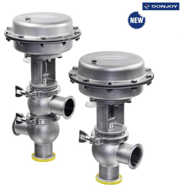 Buy Sanitary Mainifold Mixproof Reversing Seat Valve Food Grade SS316  DN150 at wholesale prices