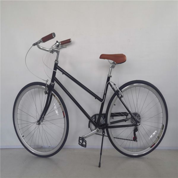 Front and rear wheel V brake 7 speed 26 inch bicycle custom adult womens city