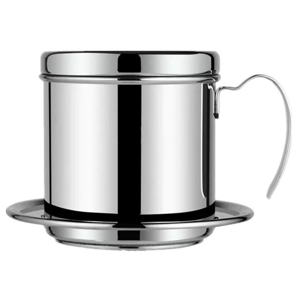 Buy Stainless Steel Coffee Drip Brewer  Reusable Phin Infuser Strainer Pot at wholesale prices