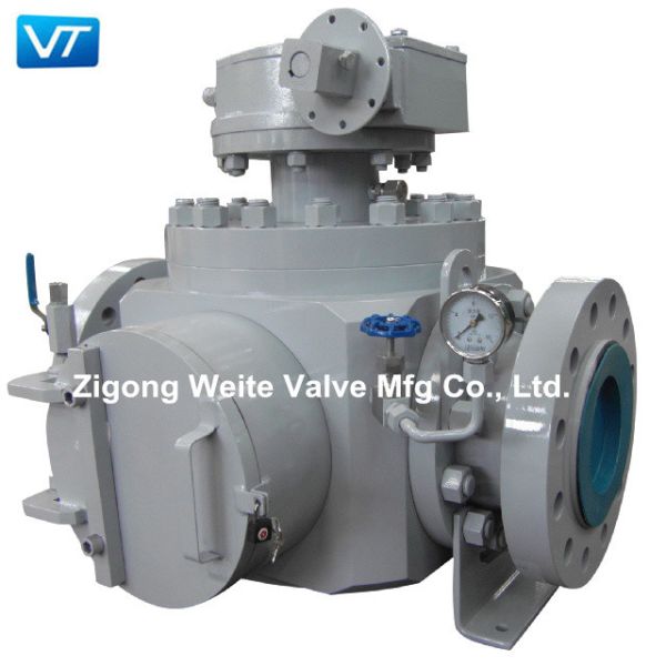 Buy Two Position Shut Off Pigging Ball Valve With Cleanout Design at wholesale prices