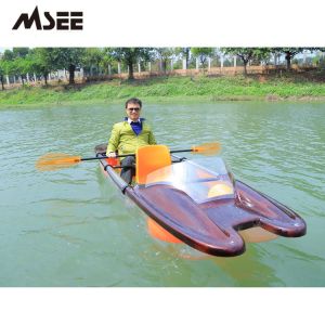 Cruising Polycarbonate Glass Kayak Transparent Kayak With Two Seat Free