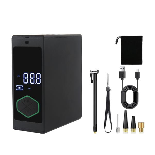 Buy New 150psi Compact Tire Pump Aluminium Alloy 12V Tyre Inflate Portable with Battery for Car Bicycle Yurui Mini Product at wholesale prices