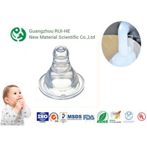 Nipple LSR Liquid Silicone Rubber , Transparent Liquid Silicone Rubber