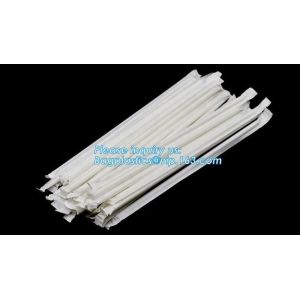 PLA Plastic Biodegradable Straws drinking Disposable straw Enviroment friendly