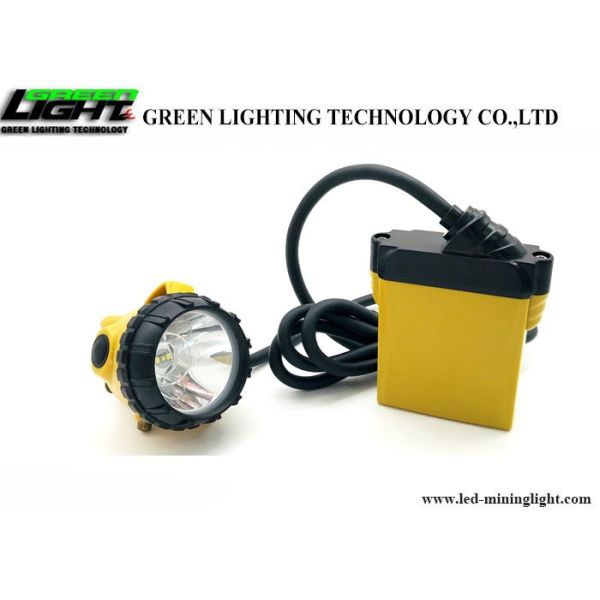 Buy 348lum 25000lux 10.4Ah Lithium Battery Coal Miners Headlamp at wholesale prices