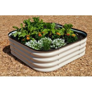 80x80x30cm Anti-Rusting Raised Metal Square Raised Garden Bed Kit