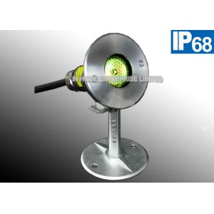 RGB 3 in 1 3W LED Underwater Light IP68 Stainless Steel Swimming Pool Light