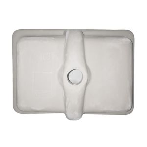 Rectangle WC Under Counter Basin White Ceramics Glazed With overflow