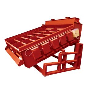 China Steel 200mm Mining Vibrating Sieve Energy Saving on sale