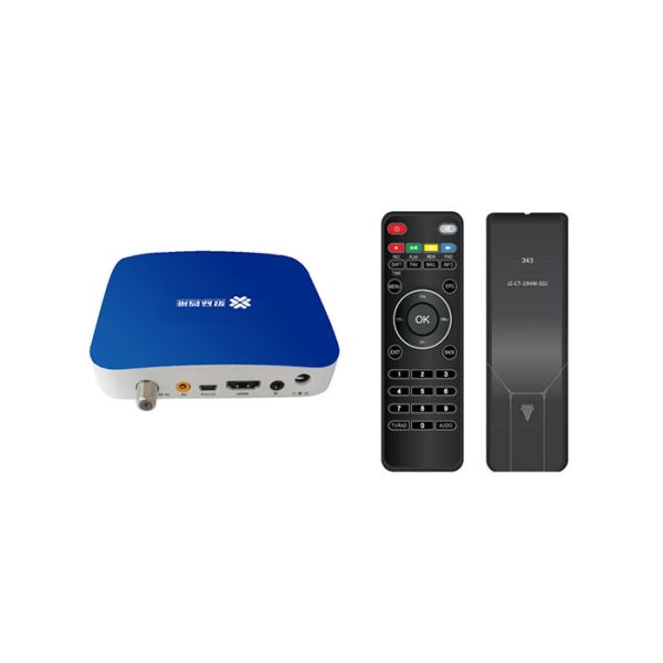 Buy Economical Universal Cable TV Decoder Box With Black Remote Control Unit Free To Air TV Set Top Box at wholesale prices