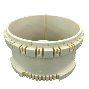 Precision Plastic Machining Casting Nylon Parts , Machined Plastic Parts Custom