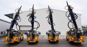 China Efficient Wet Concrete Shotcrete Robot Machine Advanced Reliable For Tunneling Slope Projects on sale China Efficient Wet Concrete Shotcrete Robot Machine Advanced Reliable For Tunneling Slope Projects on sale