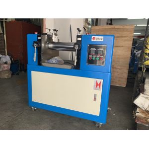 LED Display Plastic Rubber Test Machine , Lab Two Roll Hot Mill for EVA / PVC