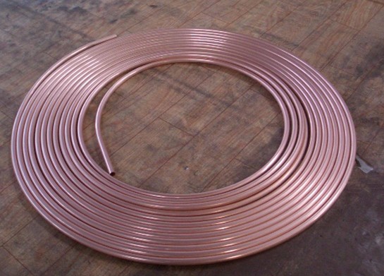 AC Seamless Copper Pancake Tubing Pipe 120mm C12000