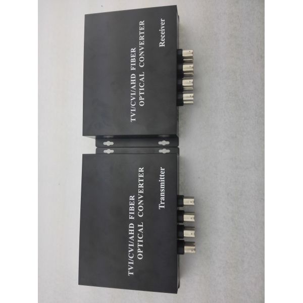 Uncompressed 8V HD-CVI Fiber Optic Video Converter, 8 channel Fiber Optic Video,CVI fiber transmission,1080P@60Hz,FC