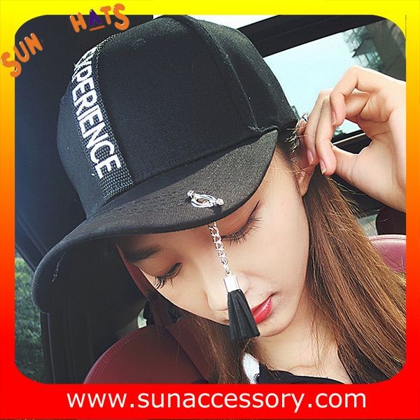 QF17007 trendy fashionable girls ball cap with MOQ only need 3 pcs, Women cotton baseball cap