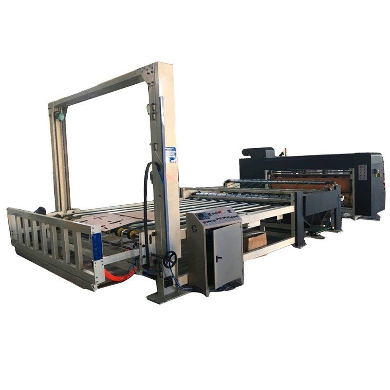 1200*2600mm Automatic Stacking Machine Corrugated Stacker 1.7m Stack Height
