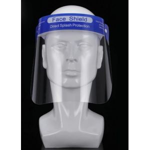 Water Repellent Protective XL Plastic Face Shield Visor