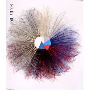 Millinery Supplies Party Decoration Burnt Ostrich Plumes