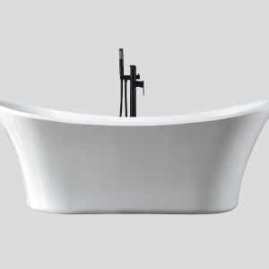 Non-Toxic Acrylic Free Standing Bathtubs and Easy to Install