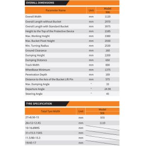Double Hydraulic Motors Fully Hydraulic Loader