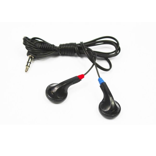 Buy 3 . 5MM Wired In Ear Earphones Noise Isolation Black Color Customized Logo at wholesale prices