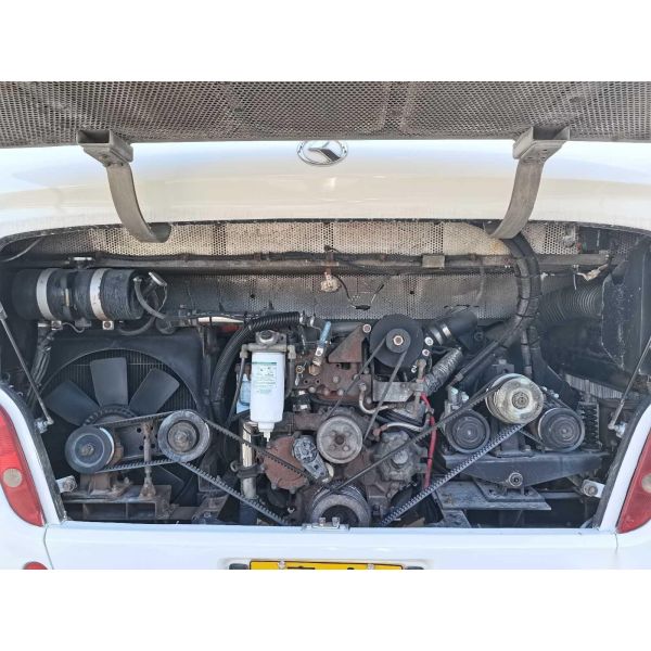 Used Tour Bus KLQ6856 37 Seats Left Steering Steel Chassis Euro III Used Higer Bus