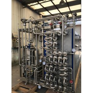 1000L Tubular UHT Milk Sterilizer Machine SUS304 Material