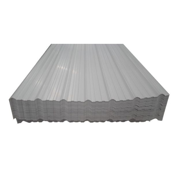4 Layer ASA Coating PVC Trapezoidal Roof Sheets White ASA Surface UPVC Roofing Sheet