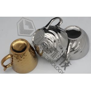 Porcelain And Ceramicware Gold And Silver Coatings