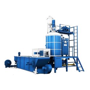Quality Low Density EPS Secondary Foaming Batch Pre Expanding Machine for sale
